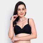 Ladies' Padded Bra, Black, small image number null